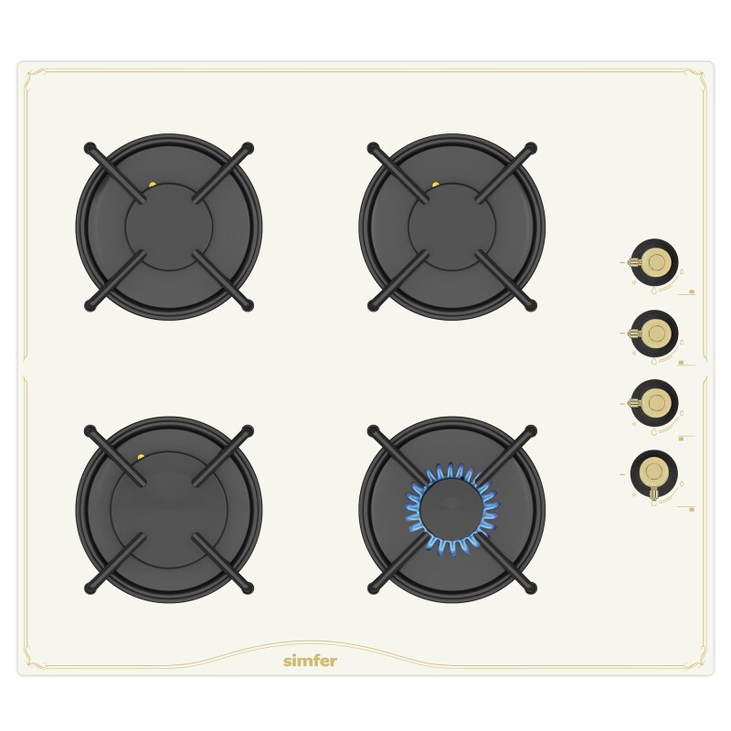 Simfer 9 Fonksiyon Retro Bej 2'li Ankastre Set (8218 Fırın + 3326 Ocak) - 3