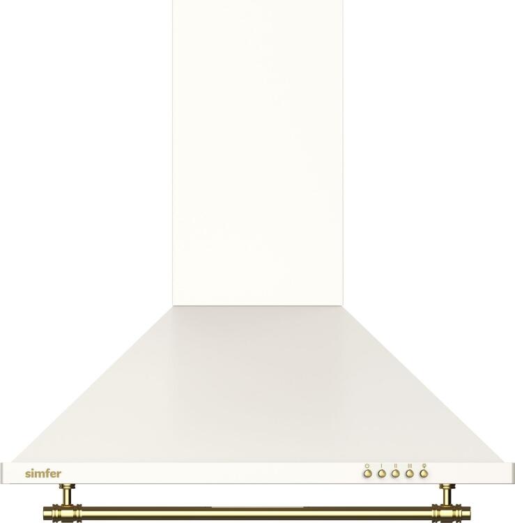 Simfer 9 Fonksiyon Retro Bej 3'lü Ankastre Set (Fırın + Ocak + Davlumbaz) - 4