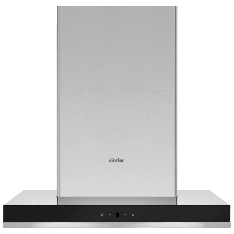 Simfer 9610 60CM Ada Tipi Dokunmatik Inox Davlumbaz Kumandalı - Simfer