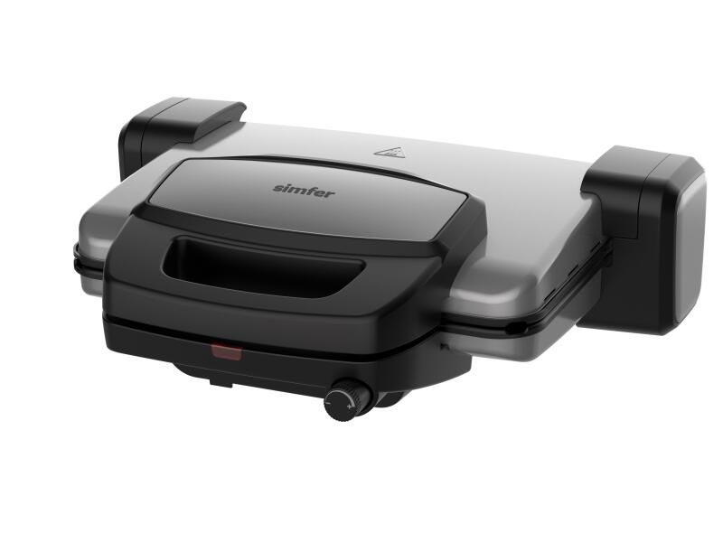 Simfer 4640 Pratica Gri Tost Makinesi 6 Dilim 1800W - 1