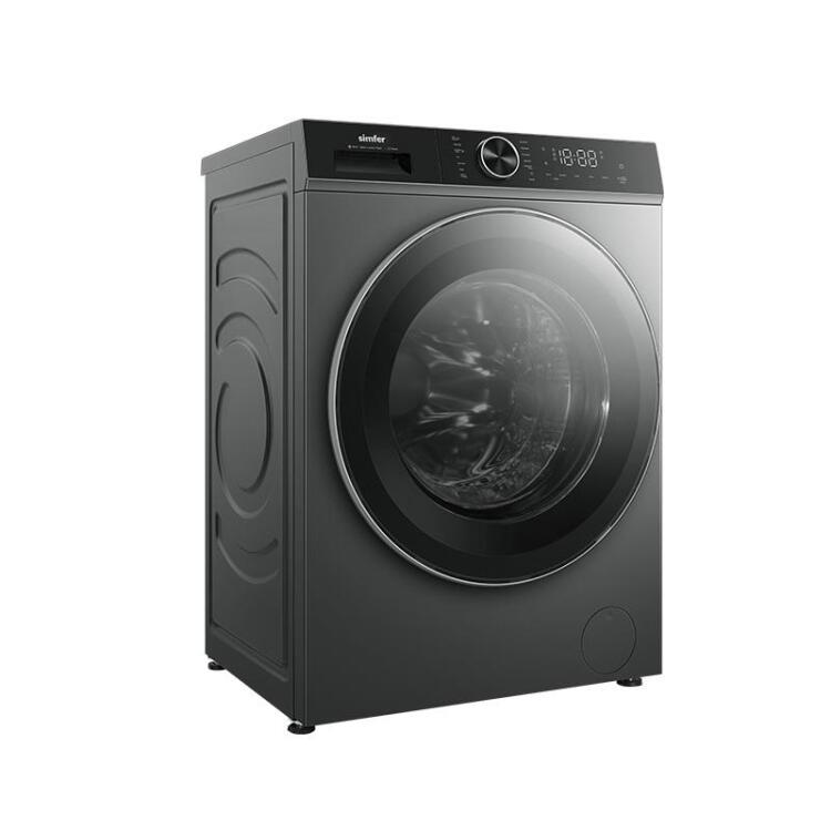 Simfer 1042 G 1400Devir 10Kg Solo Çamaşır Makinesi Gri - 2
