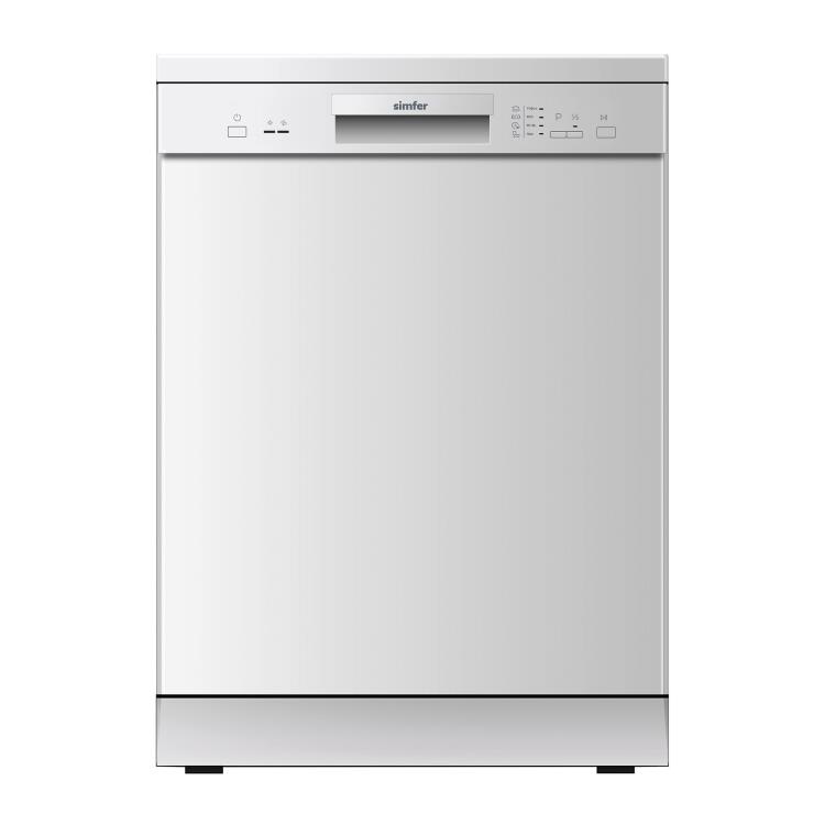 Simfer 422 B 12 Kişilik 4 Programlı Solo Bulaşık Makinesi Beyaz - Simfer
