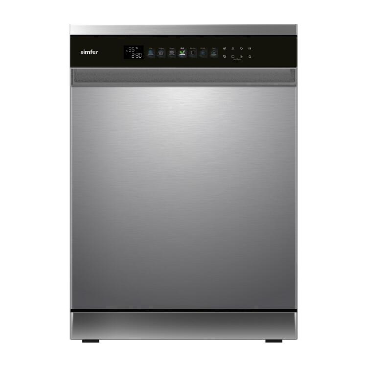 Simfer 742 ID 14 Kişilik 7 Programlı Solo Bulaşık Makinesi Inox - Simfer