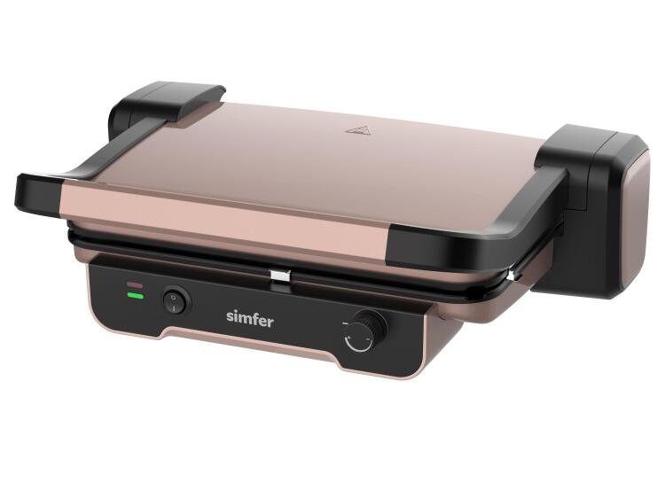 Simfer 4647 Marine Rosegold Tost Makinesi 6 Dilim 1800W - Simfer