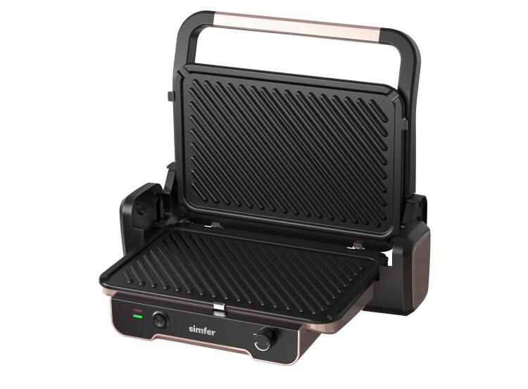 Simfer 4647 Marine Rosegold Tost Makinesi 6 Dilim 1800W - 4