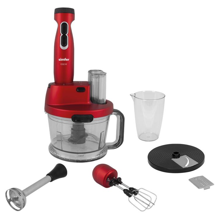 Simfer SK-4708 Mixplus Multi Blender 1000W Kırmızı - 1