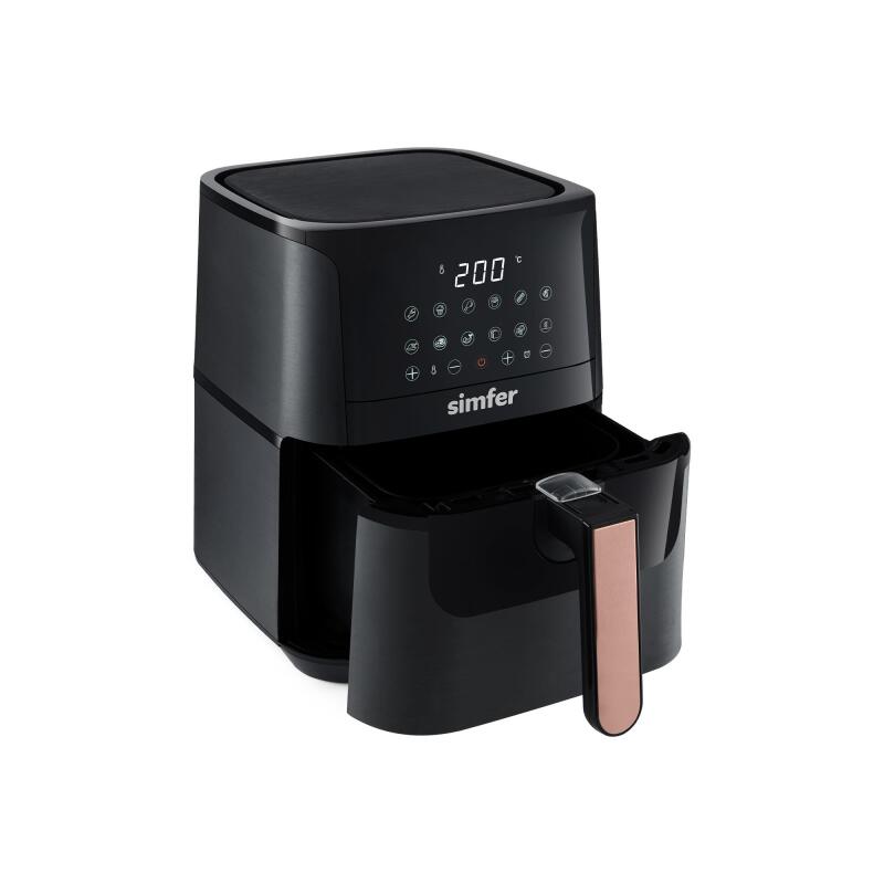 Simfer 6701 4Litre Airfry Smart Dijital Siyah - 4