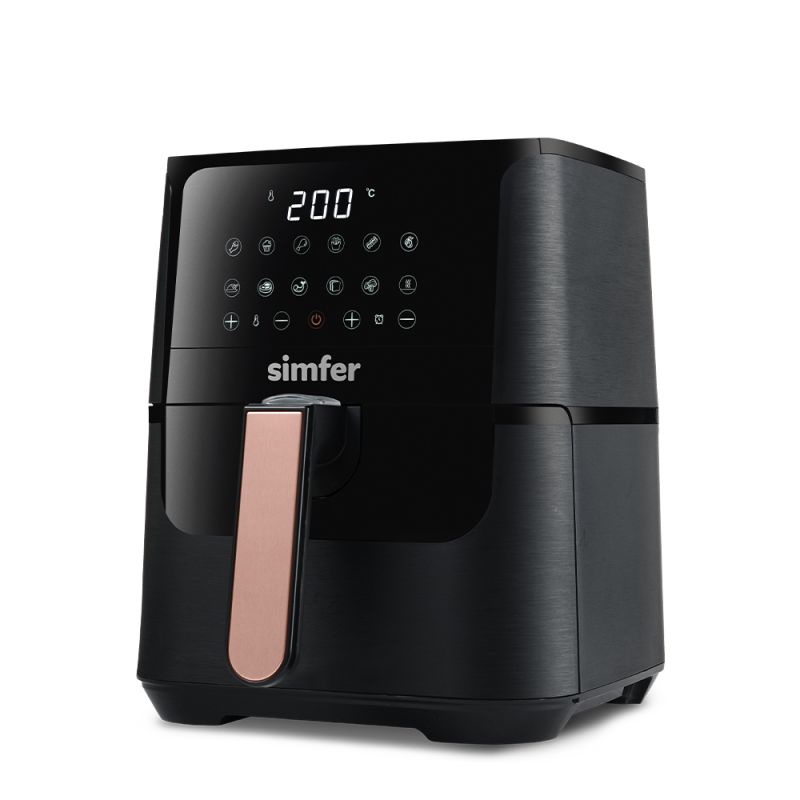 Simfer 6701 4Litre Airfry Smart Dijital Siyah - 7