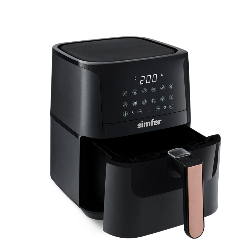 Simfer 6701 4Litre Airfry Smart Dijital Siyah - 10