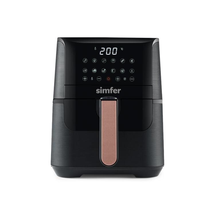 Simfer 6701 4Litre Airfry Smart Dijital Siyah - Simfer