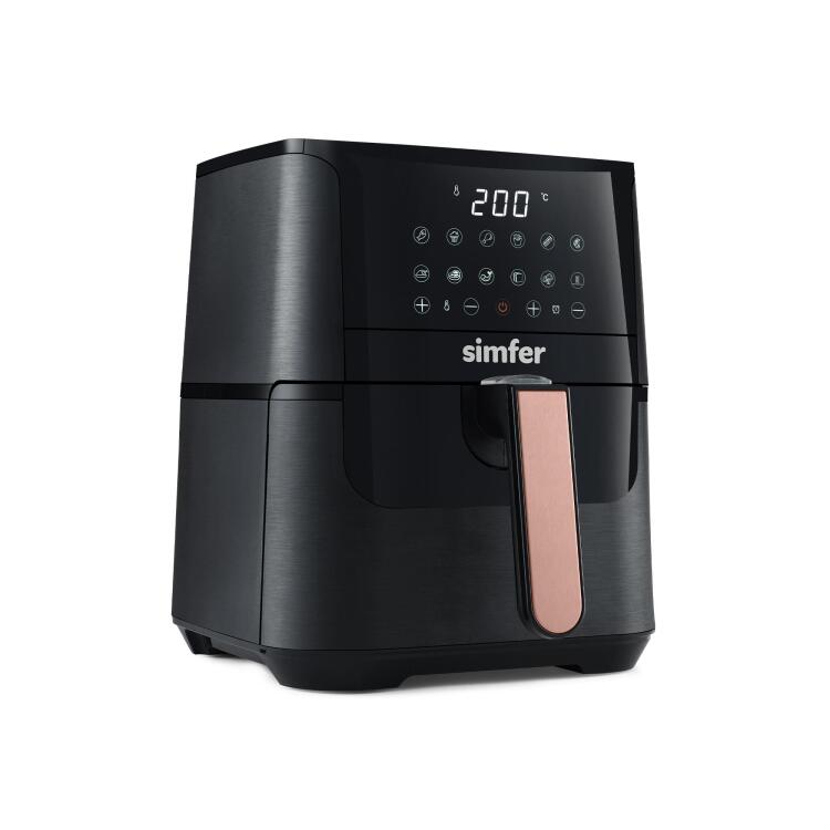 Simfer 6701 4Litre Airfry Smart Dijital Siyah - 3