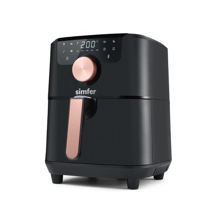 Simfer 6702 5Litre Airfry Smart Dijital Siyah - 2