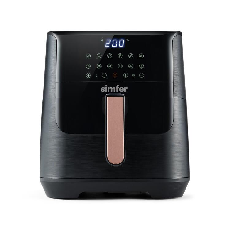 Simfer 6704 8Litre Airfry Smart Dijital Siyah - Simfer