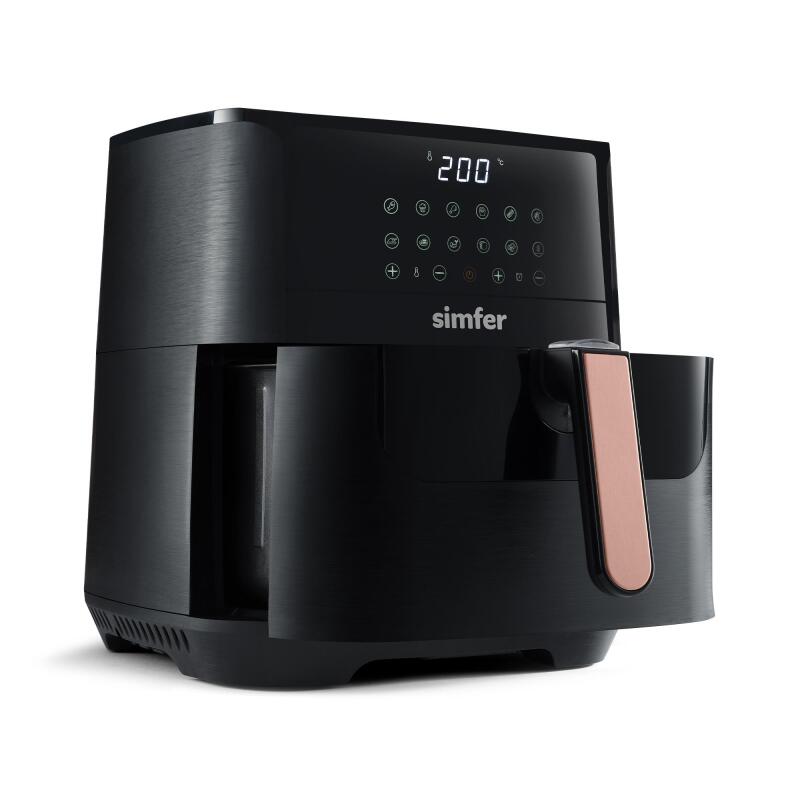 Simfer 6704 8Litre Airfry Smart Dijital Siyah - 3