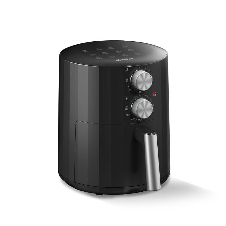 Simfer 6705 5.5Litre Airfry Silent Pro Mekanik Siyah - 11