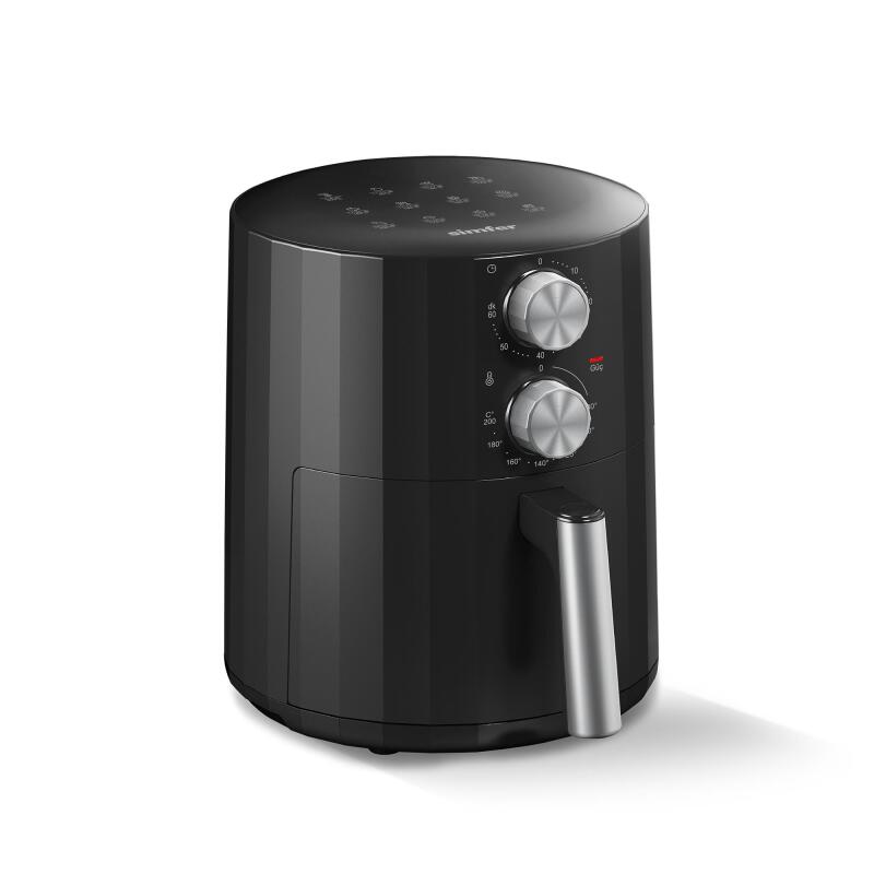 Simfer 6705 5.5Litre Airfry Silent Pro Mekanik Siyah - 11
