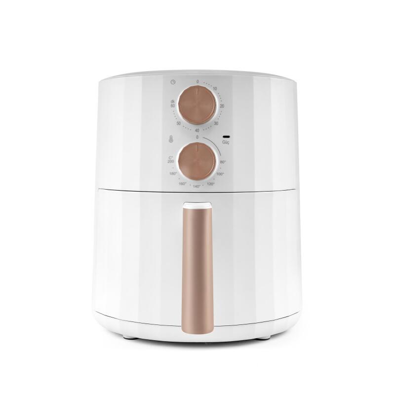 Simfer 6706 5.5Litre Airfry Silent Pro Mekanik Beyaz - 1