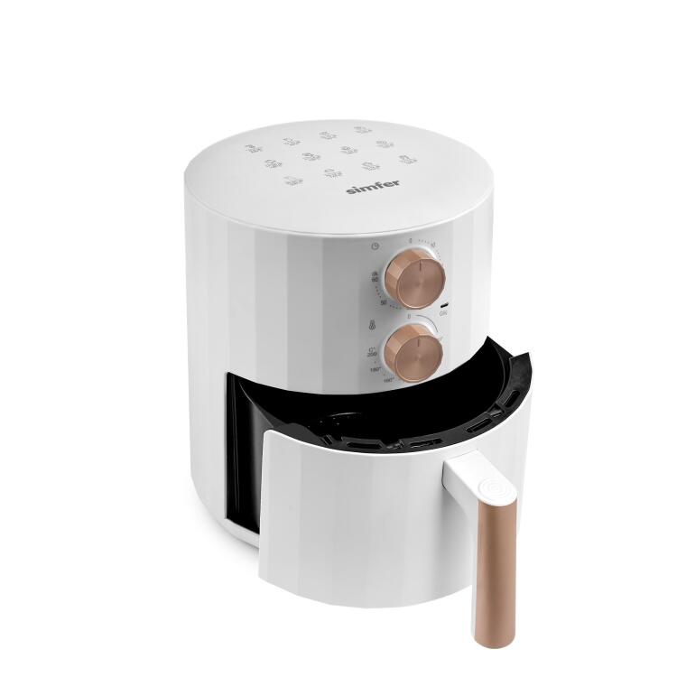 Simfer 6706 5.5Litre Airfry Silent Pro Mekanik Beyaz - 6