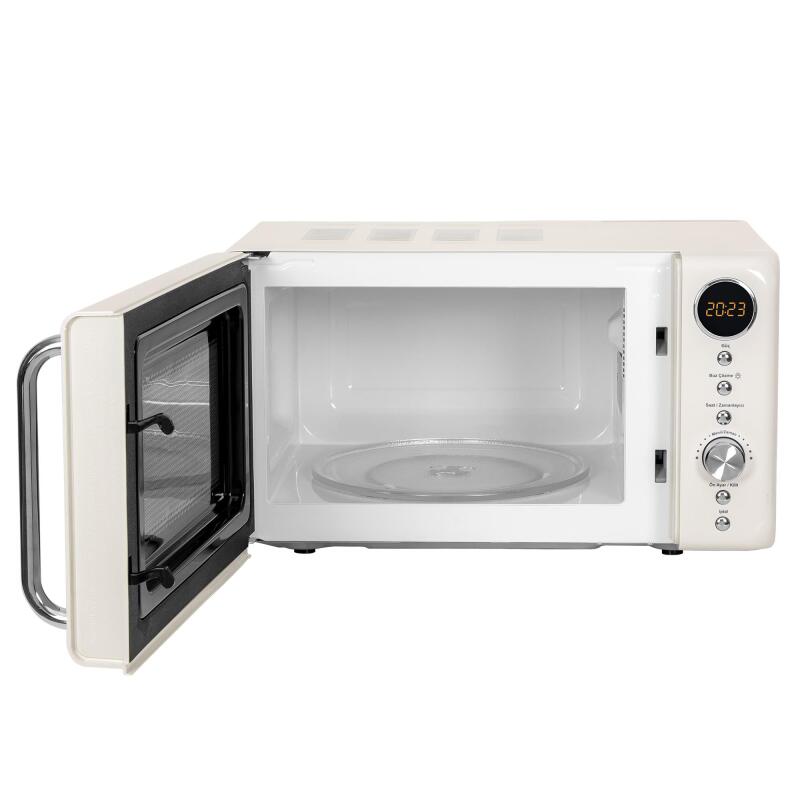 Simfer 4605 20Litre Retro Mikrodalga Fırın Dijital Krem - 3