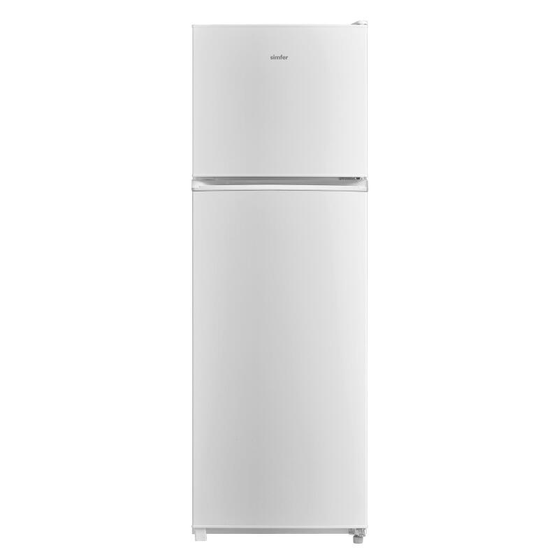 Simfer 2515 294Litre Çift Kapılı Statik Buzdolabı Beyaz - 1