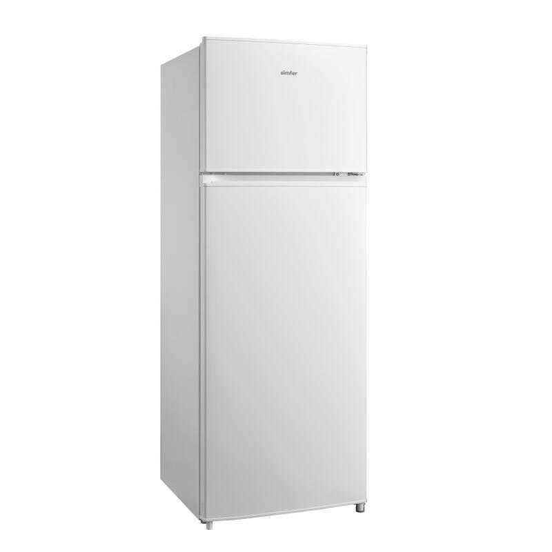 Simfer 2515 294Litre Çift Kapılı Statik Buzdolabı Beyaz - 2