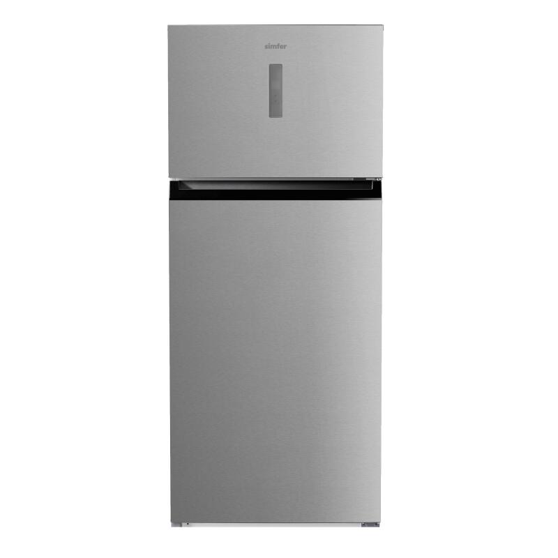 Simfer 2519 463Litre Çift Kapılı No-Frost Dijital Buzdolabı Inox - 1