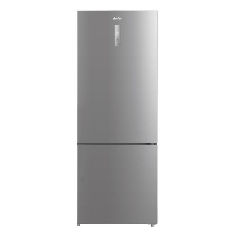 Simfer 2521 435Litre Combi Dijital No-Frost Buzdolabı Inox - 1