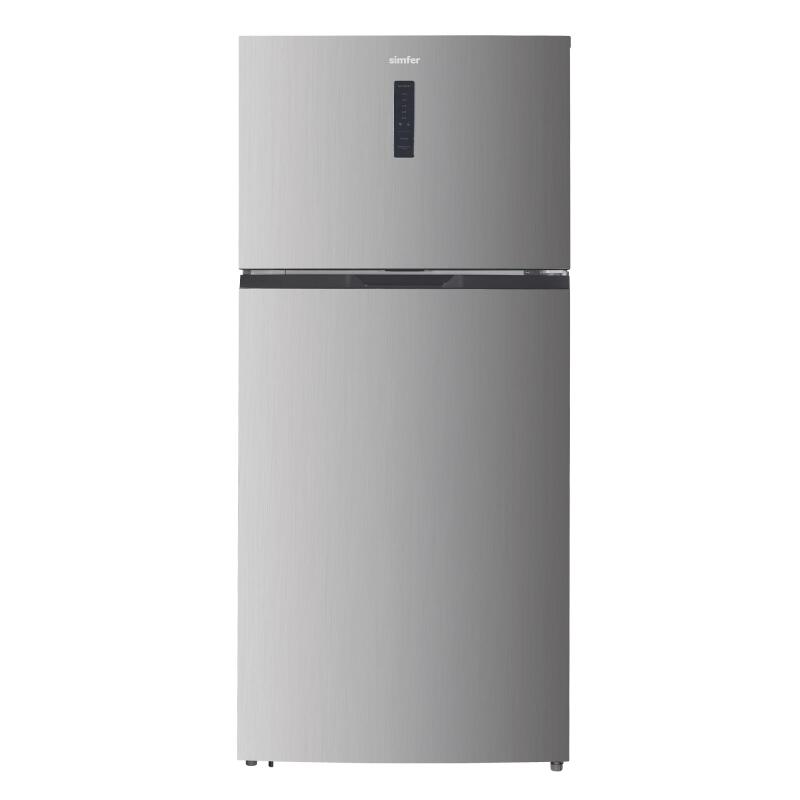 Simfer 2522 635Litre Çift Kapılı No-Frost Dijital Buzdolabı Inox - 1