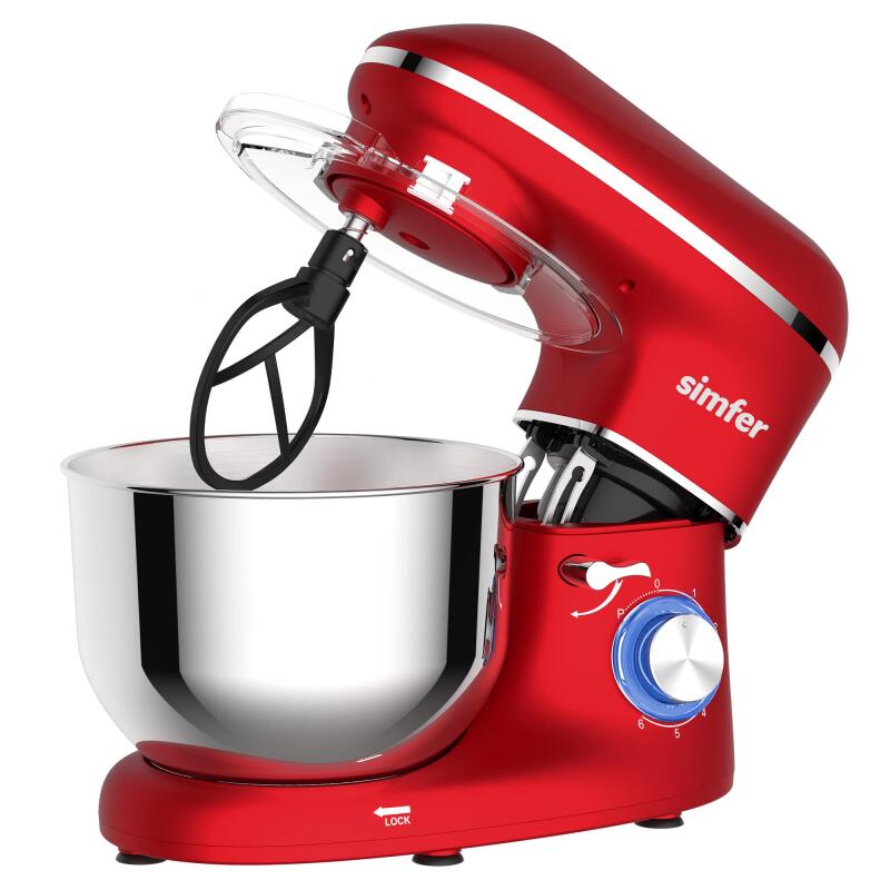 Simfer 5203 Şefim Stand Mikser 1400W 5.5Litre Kırmızı - 4