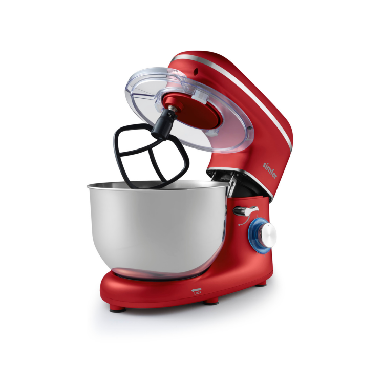Simfer 5203 Şefim Stand Mikser 1400W 5.5Litre Kırmızı - 13