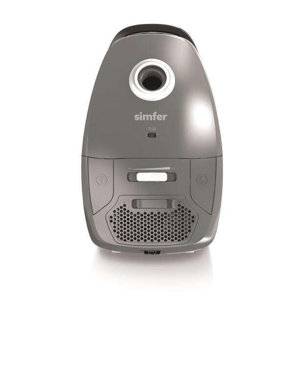 Simfer 6310 Toz Torbalı Yatay Süpürge 800W Gümüş-Gri - 3