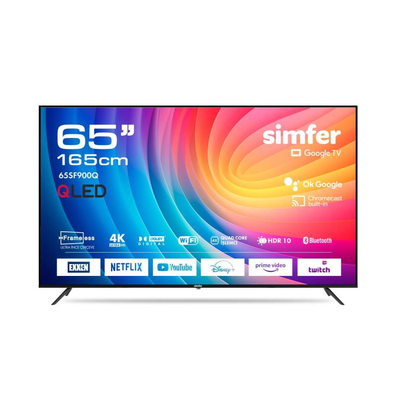 Simfer 65SF900Q 165 Ekran 65
