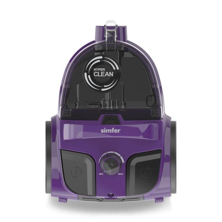 Simfer 6303 Hyper Clean Toz Torbasız Süpürge 800W Mor - 2