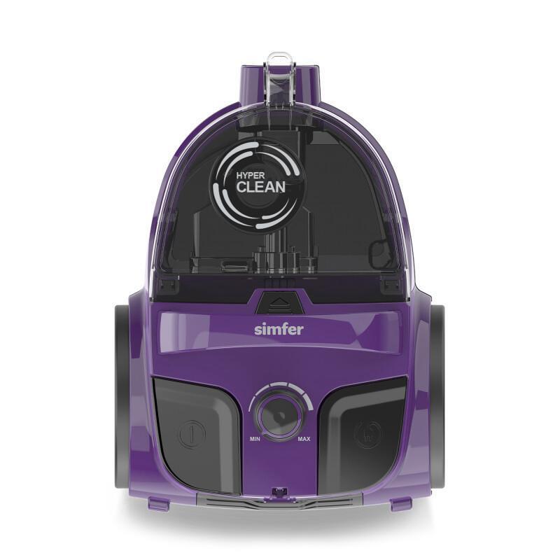 Simfer 6303 Hyper Clean Toz Torbasız Süpürge 800W Mor - 2