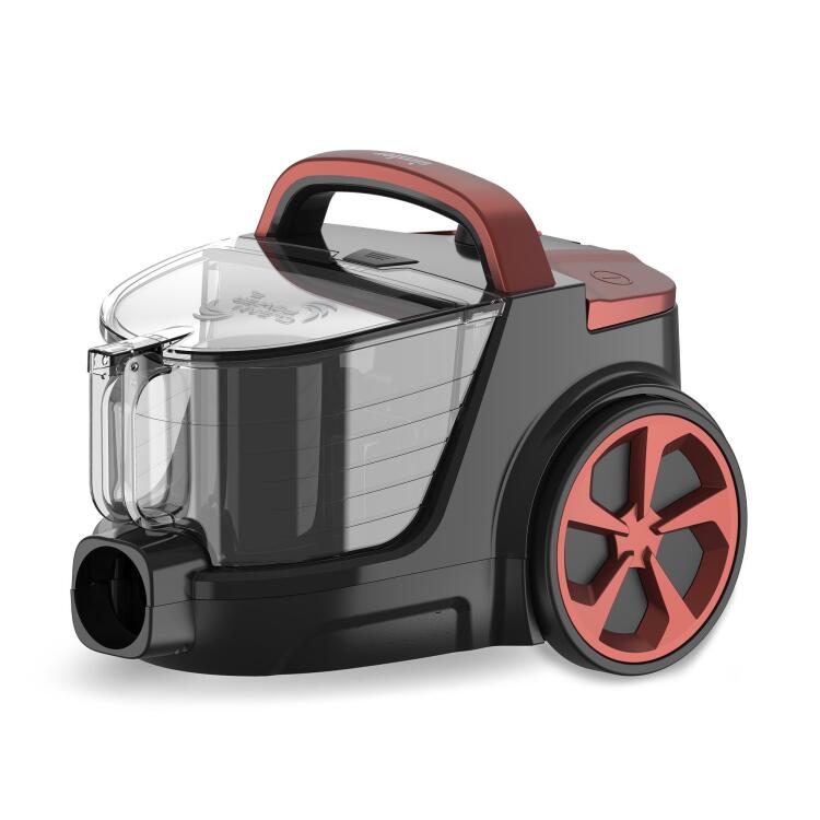 Simfer Toz Torbasız Yatay Süpürge Clean Power S4 Kırmızı (4 Litre Smart Dijital Siyah Airfryer Hediye!) - 4