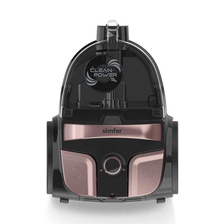 Simfer SK-6301 Clean Power S4 Toz Torbasız Yatay Süpürge 800W Rosegold - 3